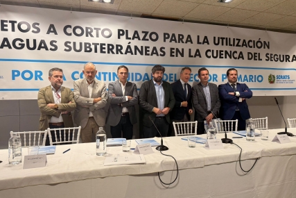 CUAS Mancha Occidental II presenta el 16 Congreso Nacional de Regantes en una asamblea informativa de SCRATS, en Lorca (Murcia)